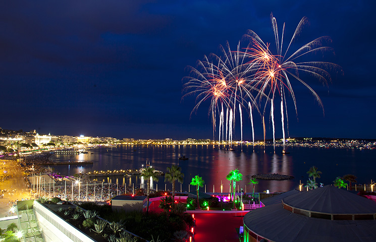 Bernard Oheix feu d'artifice - Photo Eric Dervaux