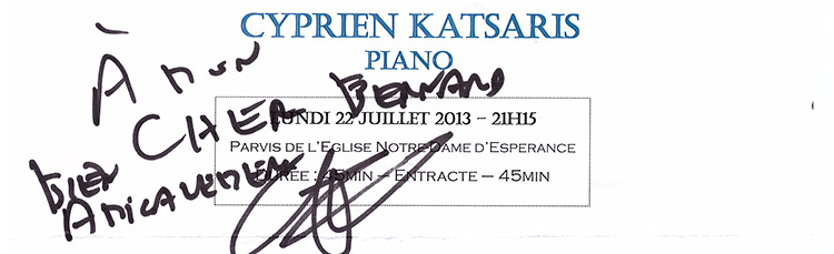 Cyprien-Katsaris bernard oheix