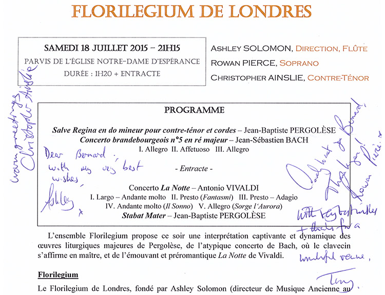 florilegium de Londres