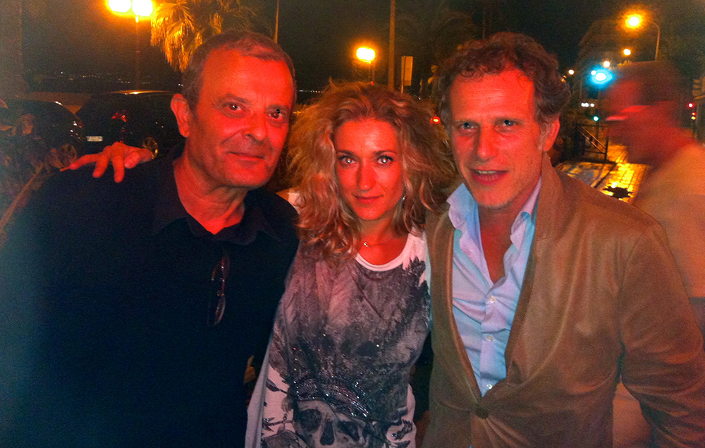 Laure Favre Khan et Charles Berling  et Bernard oheix