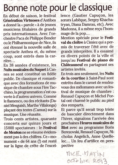 2013 octobre nicematin